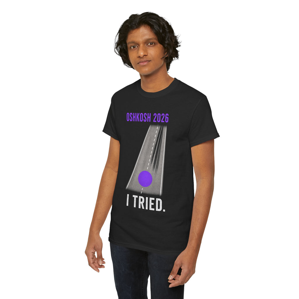 Oshkosh 2026 I missed the PURPLE dot T‑Shirt