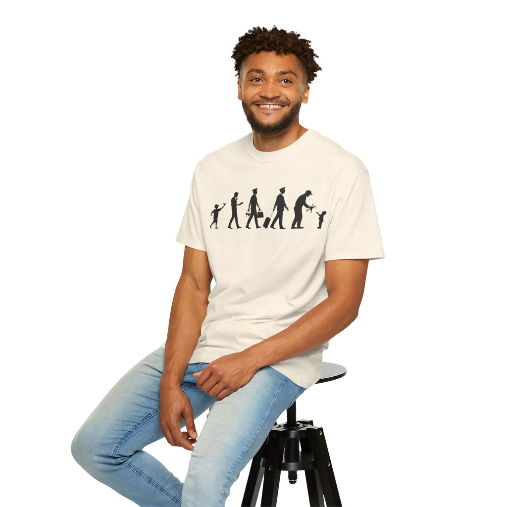 Pilot Evolution T-Shirt — Pilot Lifecycle Silhouette Tee