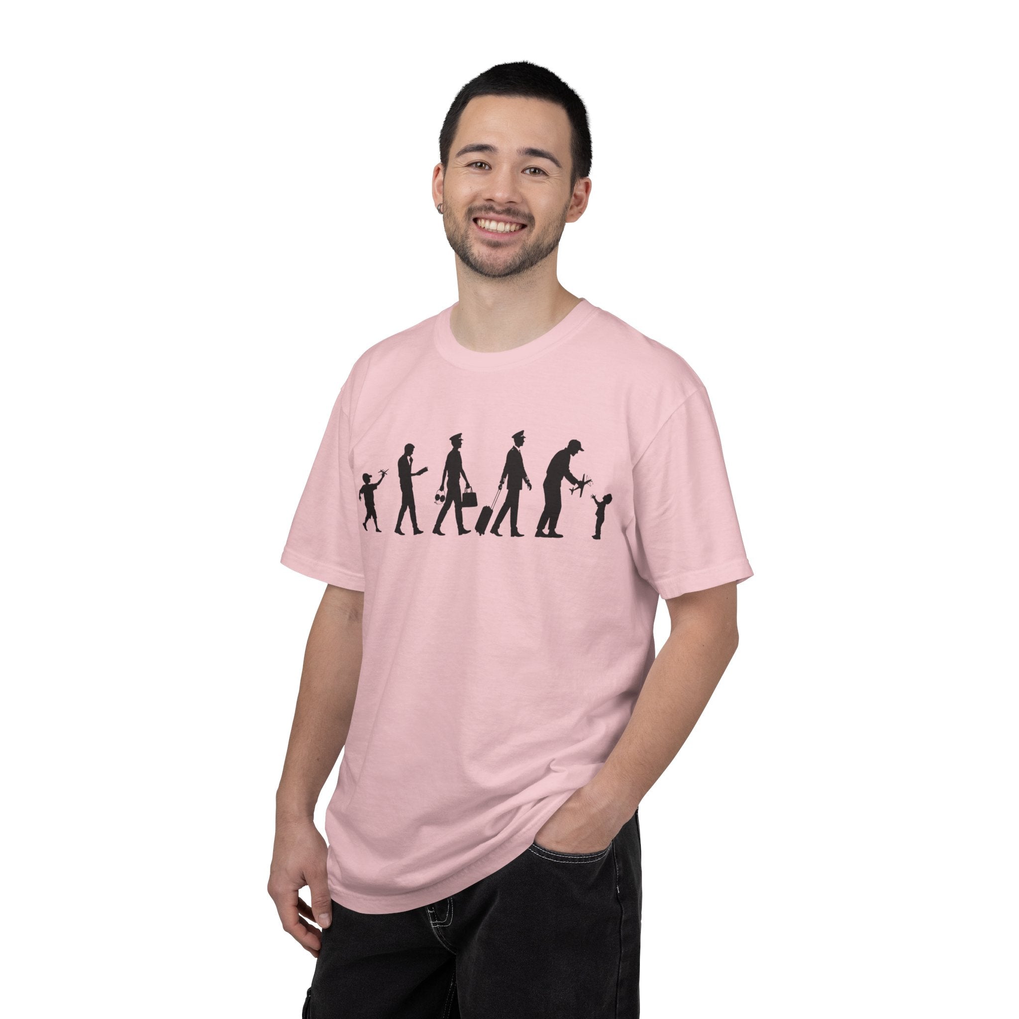 Pilot Evolution T-Shirt — Pilot Lifecycle Silhouette Tee