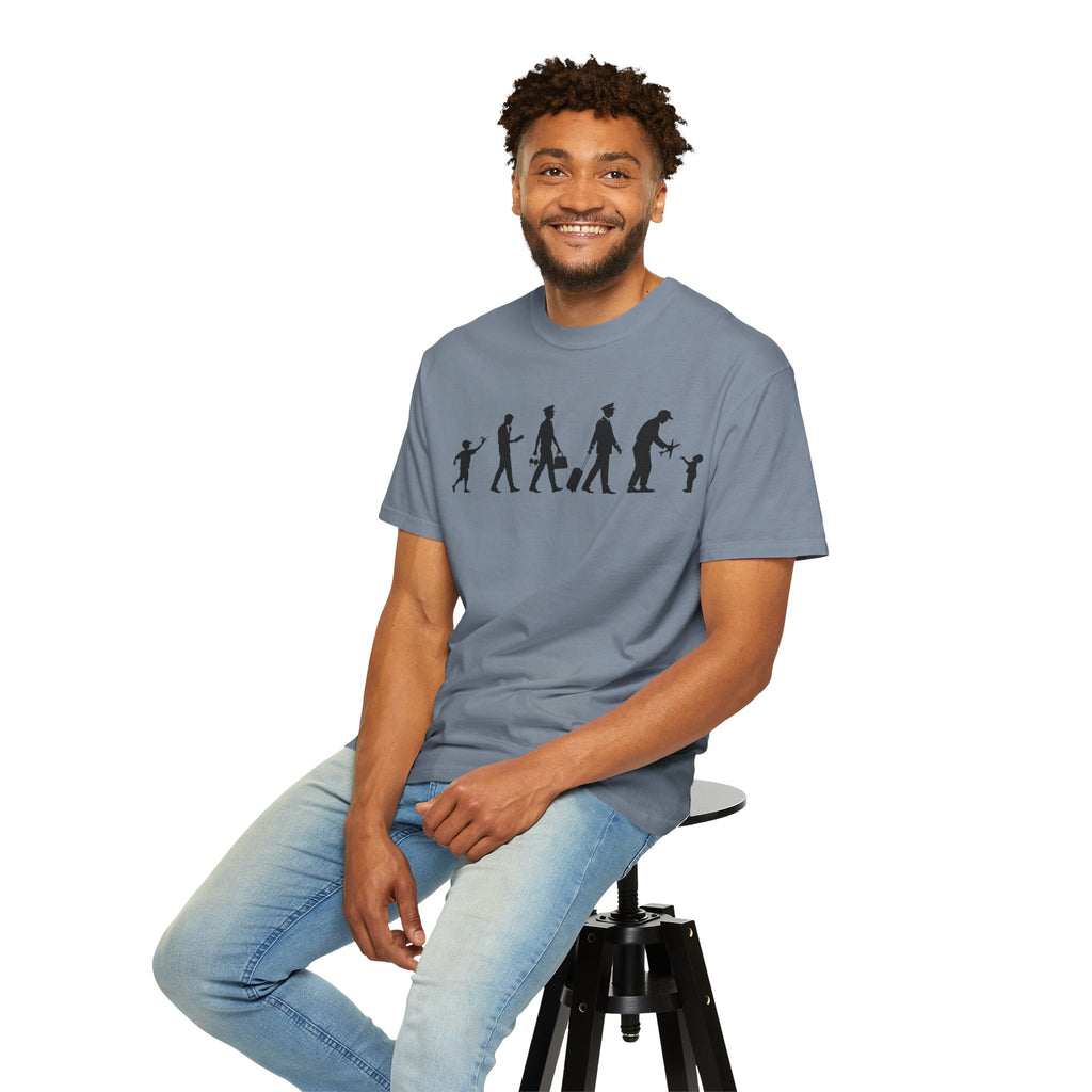 Pilot Evolution T-Shirt — Pilot Lifecycle Silhouette Tee
