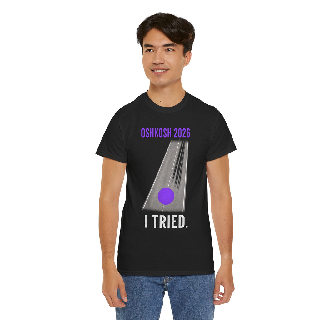 Oshkosh 2026 I missed the PURPLE dot T‑Shirt